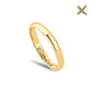 18ct Gold 3mm Windsor Wedding Ring