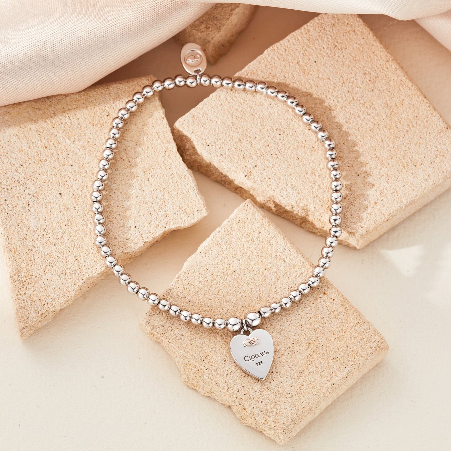 Tree of Life® Insignia Heart Silver Affinity Bracelet