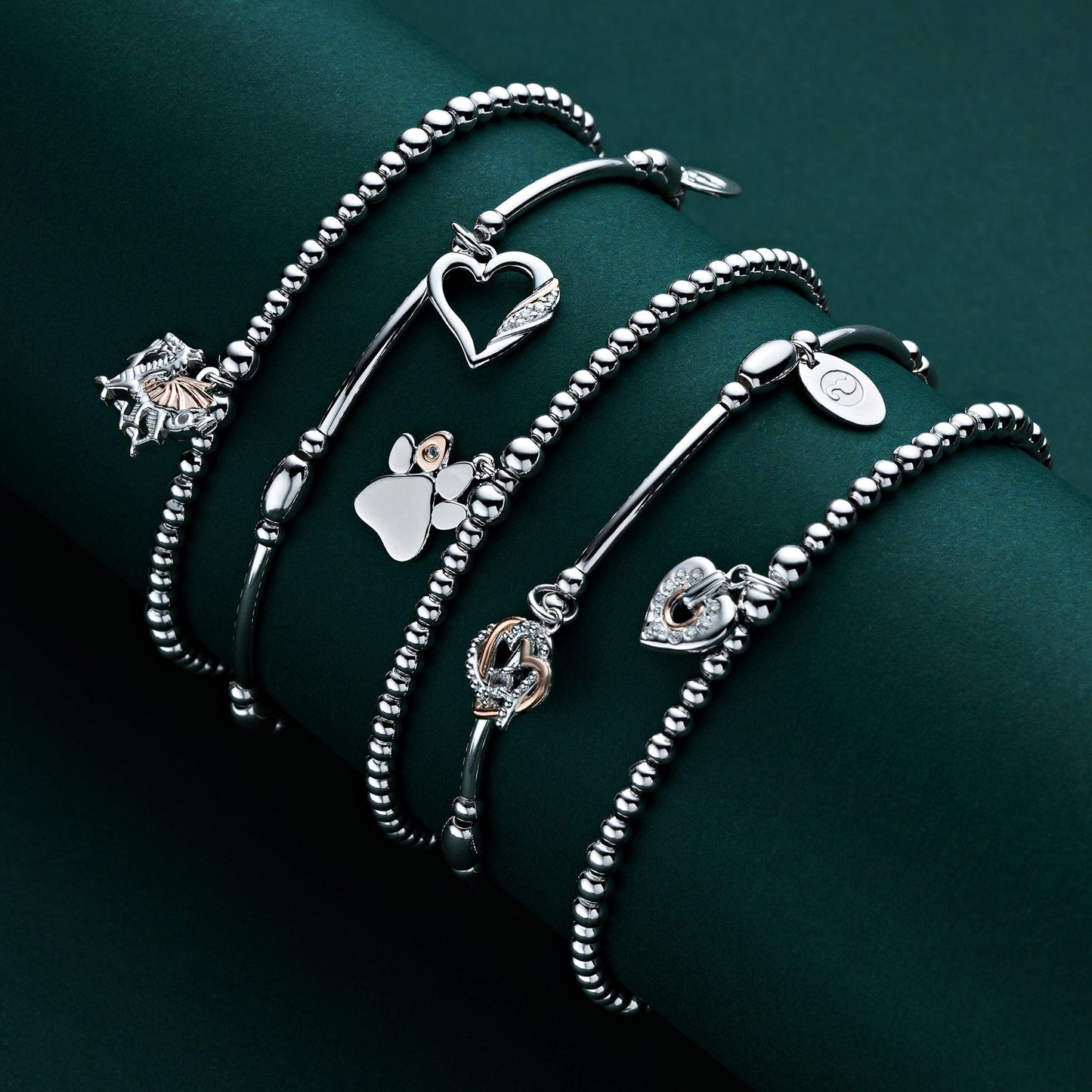 Welsh Dragon Silver Affinity Bracelet