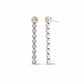 Clogau® Celebration Silver Drop-Hoop Earrings