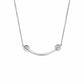 Insignia Sterling Silver Curve Necklace