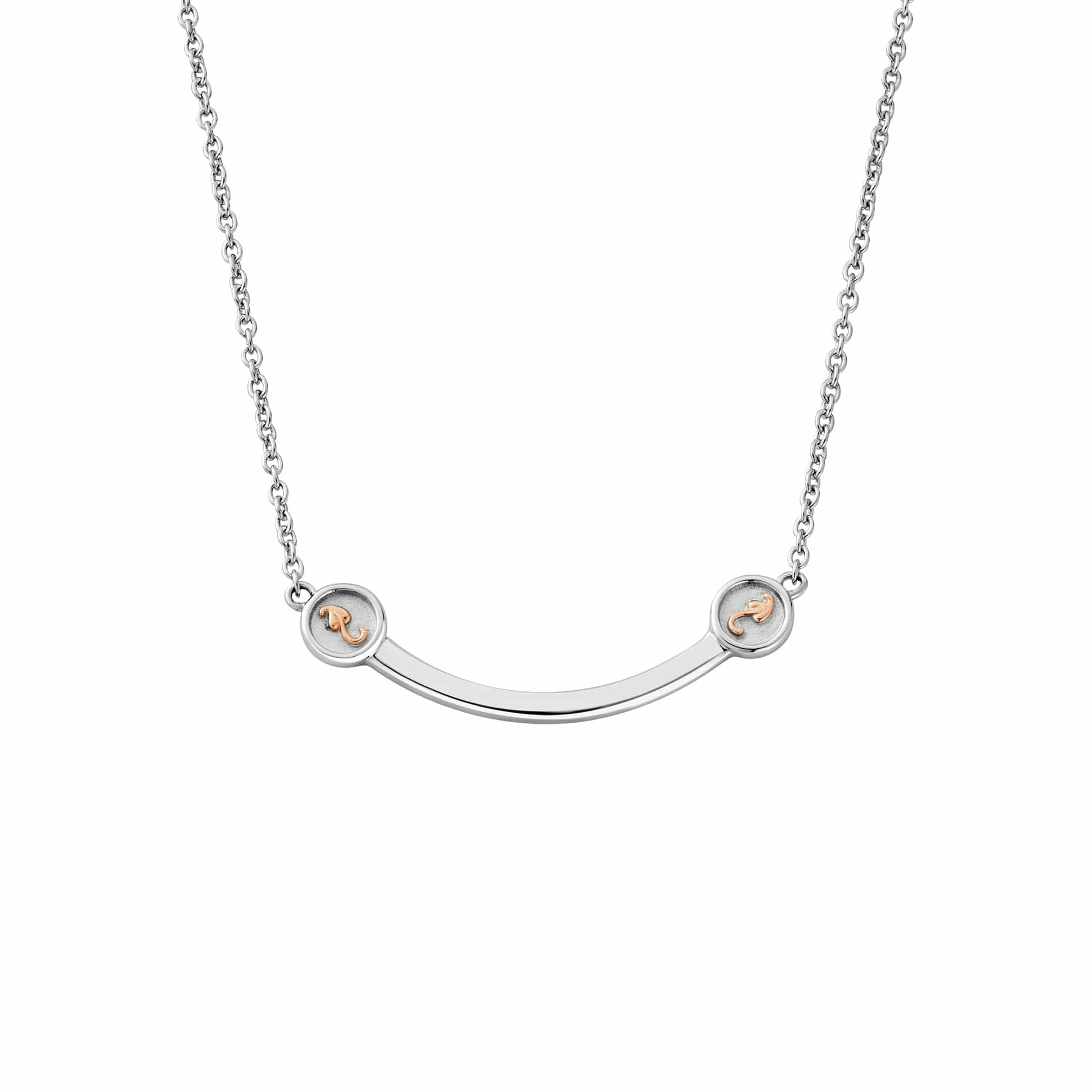 Insignia Sterling Silver Curve Necklace