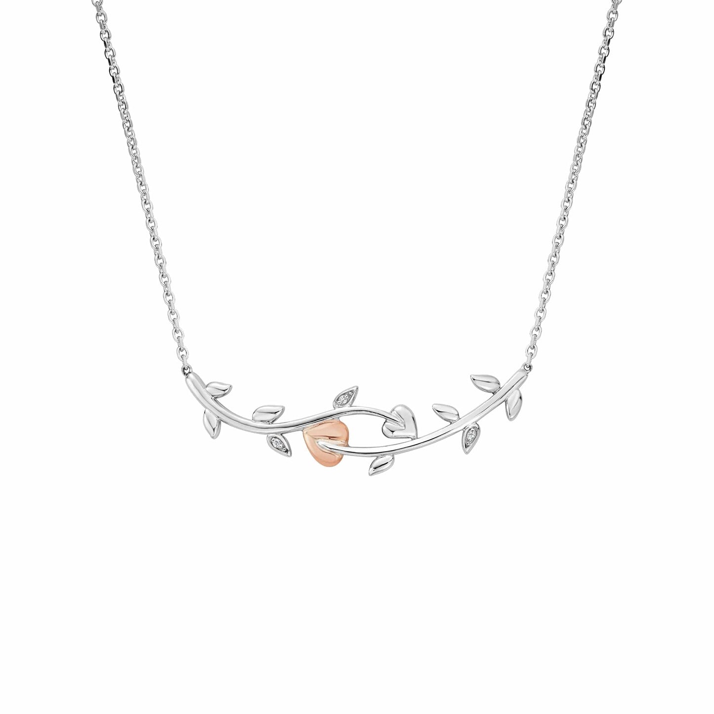 Vine of Life Silver Necklace