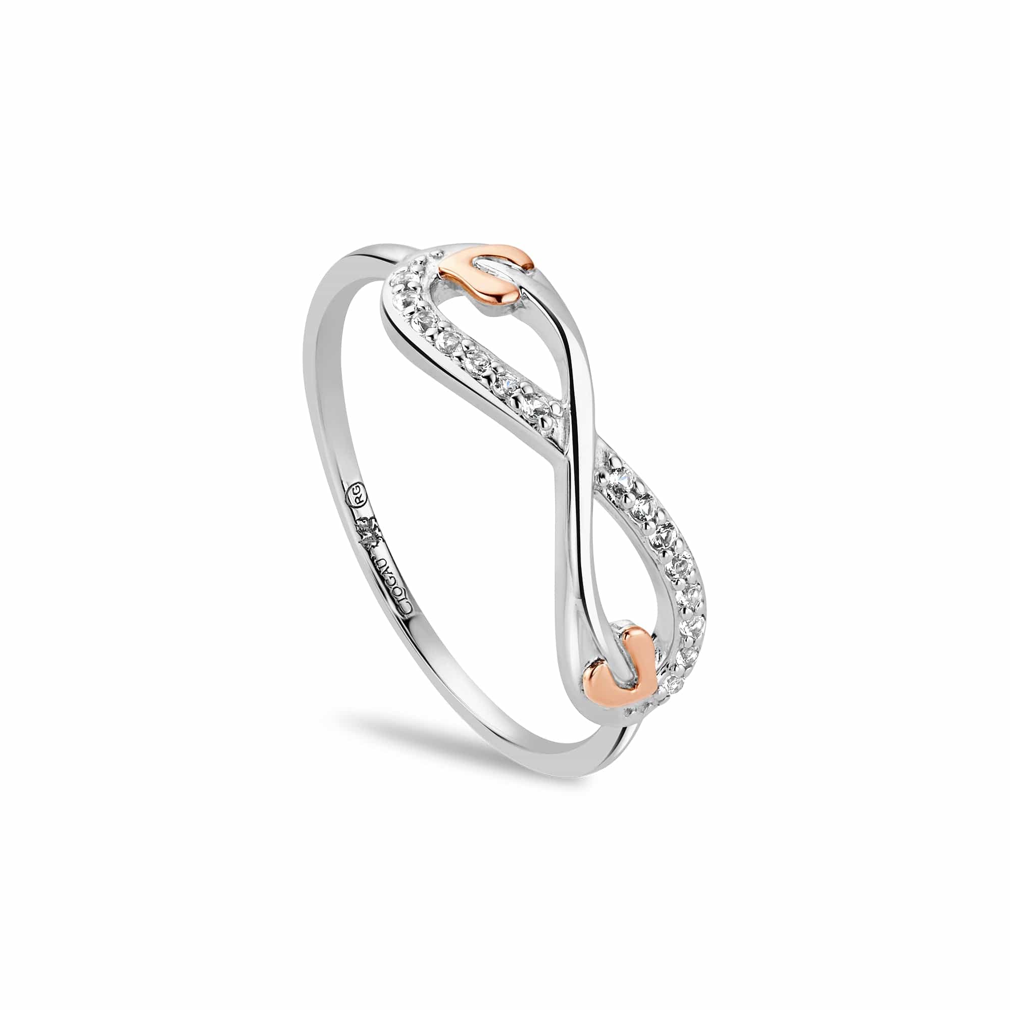 Tree of Life® Infinity Silver Ring – Clogau