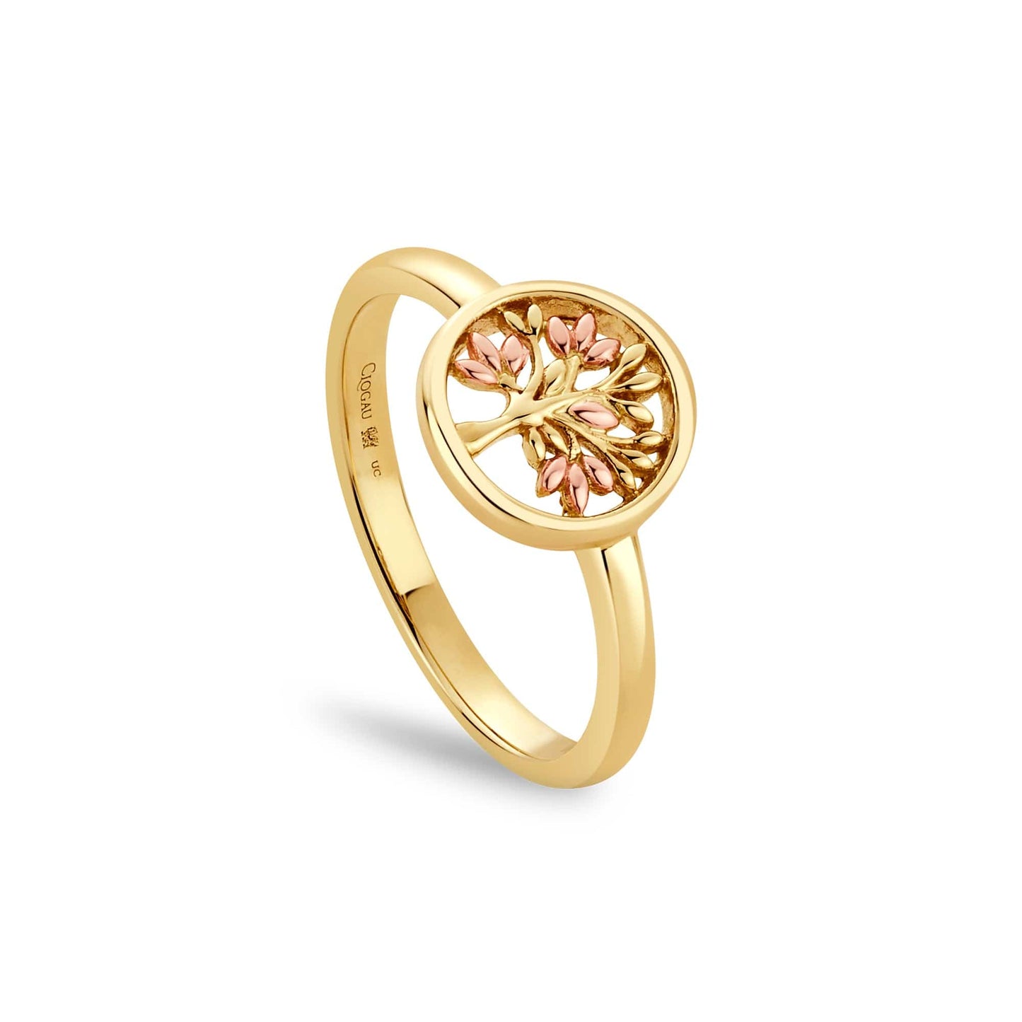 Tree of Life® Gold Circle Ring