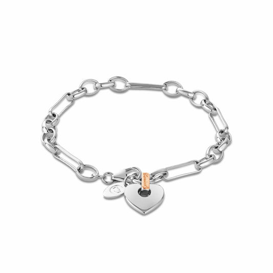 Cariad® Silver Heart Bracelet