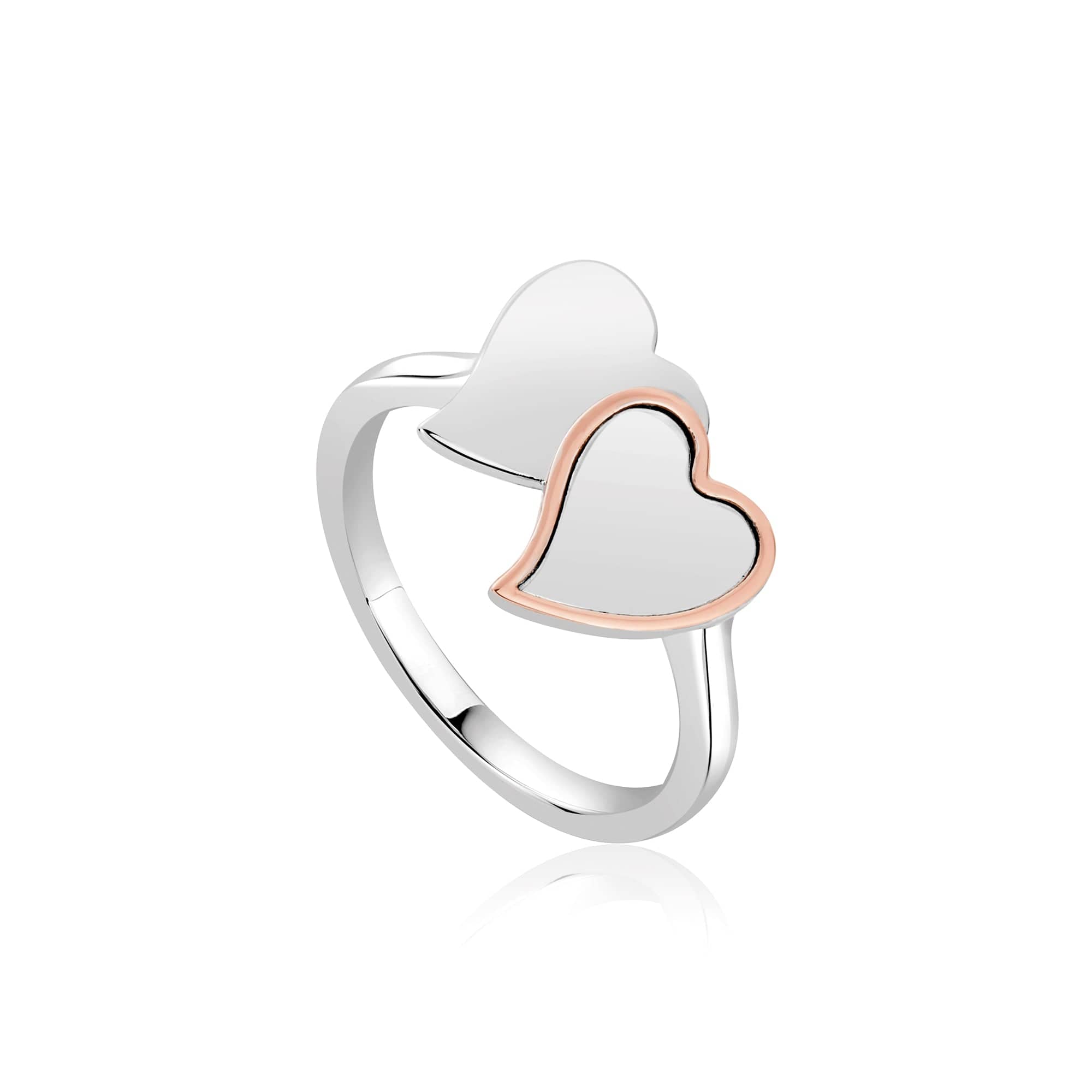 Adorned hearts clearance ring